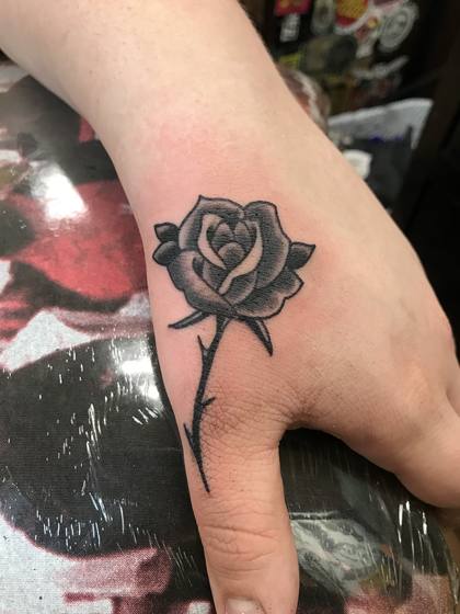 Black & Gray tattoo work by Chris Tate